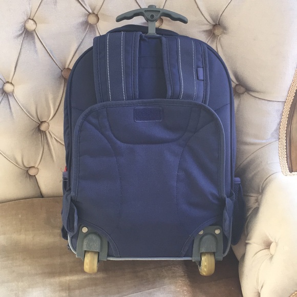 Pottery Barn Rolling bag/luggage - Picture 2 of 8